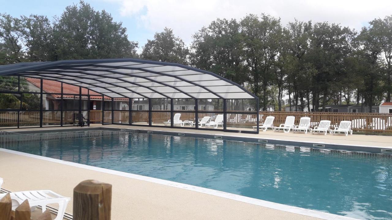 Mobil Home Camping 3*** Piscine Chauffee La Boissiere-de-Montaigu Екстериор снимка